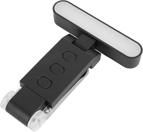 Focket Reading Book Reading, 6 Levels Adjustable USB Foldable Marker Marker Lamp, 5 Colors Clamp/Holder Caring Eyepiece with Light with Timer for Lovers in Saudi Arabia