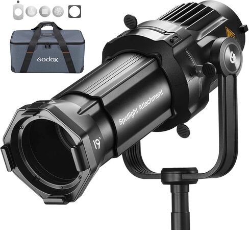 Godox VSA-36K كشاف ضوئي مرفق مكثف أنف مخروطي بصري مع مجموعة عدسات 36 درجة لفلاش Bowens Mount Studio Strobe Monolight Flash وإضاءة LED مستمرة in Saudi Arabia