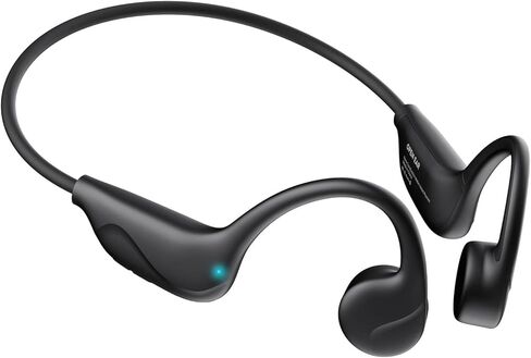 Bone Conduction Headphones,Bluetooth V6.0 Open Ear Headphones with Mic, in Saudi Arabia