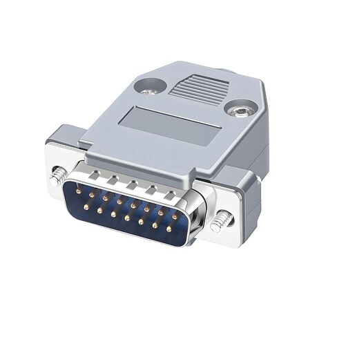 DB15 Solder Connector, 2 Row 15 Pin RS232 D-SUB Breakout Board Terminal Adapter with Case Assortment Kit (20Pcs Female) in Kuwait