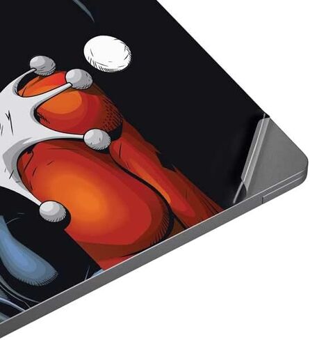 Skinit Laptop Decal Skin Compatible with Universal Laptop 17in (13.8 x 10in) - Officially Licensed Warner Bros Evil Harley Quinn Design in Saudi Arabia