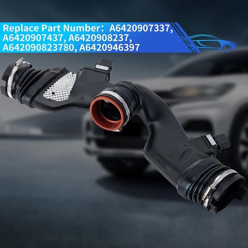 Rldym ‌A6420908237 Mass Air Flow Sensor for Mercedes-Benz M642 Engine, Compatible with GL Level (X164), GL 350 CDI 4MATIC, Class M (W164), ML 350 CDI 4MATIC, Replacement 6420907337 6420908237 in Saudi Arabia