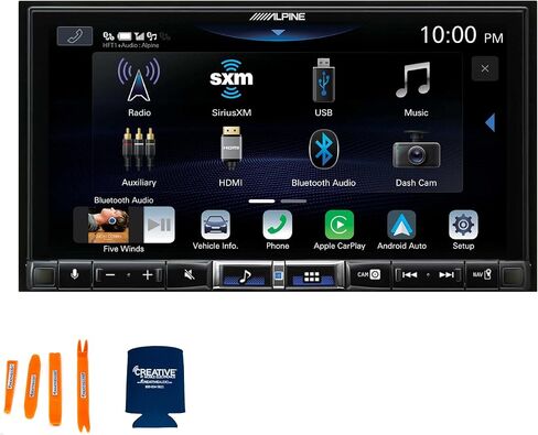 Alpine iLX-507 7" CarPlay/Android Auto Hi-Res Receiver with SXV300v1 Satellite Radio Receiver in Saudi Arabia