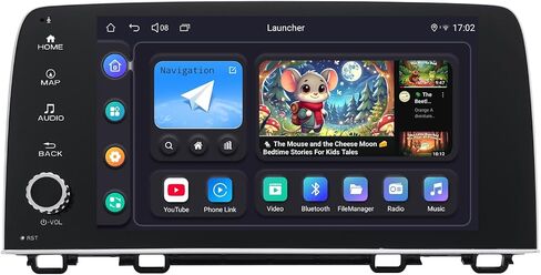 JOYING 9 Inch Radio for Honda CRV 2017-2021 Android 13 Car Stereo Plug and Play Head Unit 4GB+64GB with Carplay Android auto 1280 x 800P Support SWC Bluetooth 5.0(JY-HT123N4) in Saudi Arabia