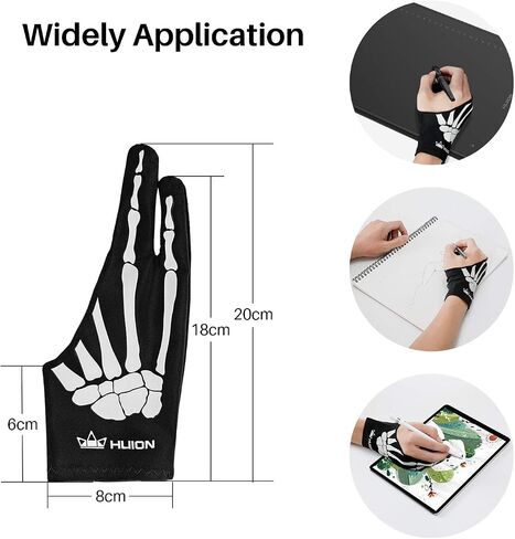 Huion Inspiroy Dial 2 Bluetooth Wireless Graphics Drawing Tablet مع حزمة أوجه مزدوجة مع قفاز Sketelon للفن الرقمي والرسوم المتحركة وتصميم الرسومات in Saudi Arabia