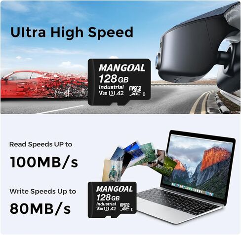 Mangoal 128GB Industrial Grade microSD Card in Saudi Arabia