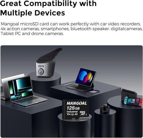 Mangoal 128GB Industrial Grade microSD Card in Saudi Arabia