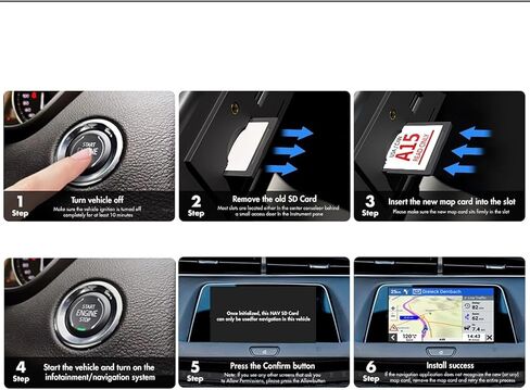 2025 تم تحديث Ford Sync Navigation SD Card A15 (2024 أحدث خريطة) - متوافق مع Ford F150/F250/F350/F450/F550/Ranger ، GM5T 19H449 AJ in Kuwait