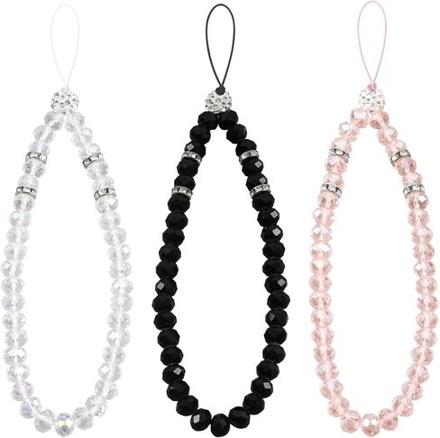 حزام سحر الهاتف الخليوي 3pcs ، حزام حبل معصم ملون. in Kuwait