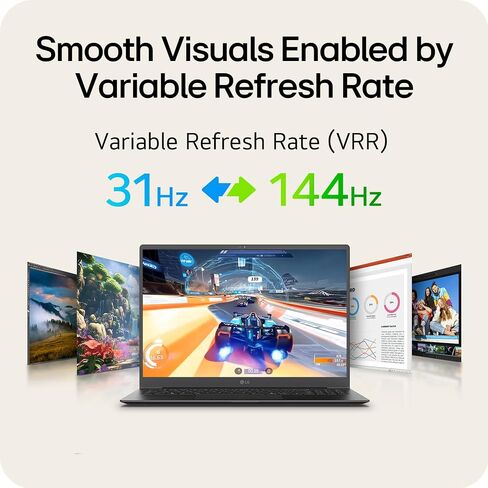 كمبيوتر محمول LG gram Pro خفيف الوزن مقاس 16 بوصة، إصدار Intel Evo مدعوم بمعالج Intel Core Ultra7 255H، NVIDIA RTX5050، Windows 11 Home، ذاكرة الوصول العشوائي 32 جيجابايت، 2 تيرابايت SSD، أسود in Kuwait