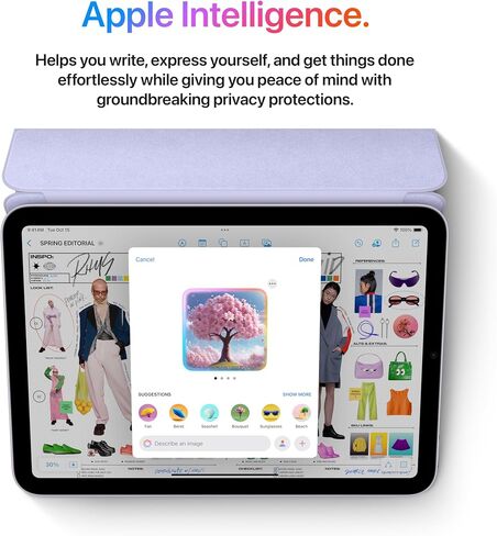 Apple 2024 iPad Mini A17 Pro ، 8.3 بوصة ، 128 جيجابايت ، Wi-Fi-Blue (متجدد) in Saudi Arabia