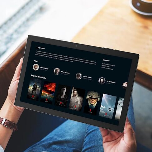 10.1Inch MTK8768 Octa-core 2.3GHZ Tablet RAM 10GB(4+6Expand)+64GB ROM IPS800*1280 Screen,6000mAh Battery, Black (Tablet with Case/Keyboard/Cable/Mouse/Stylus) in Saudi Arabia