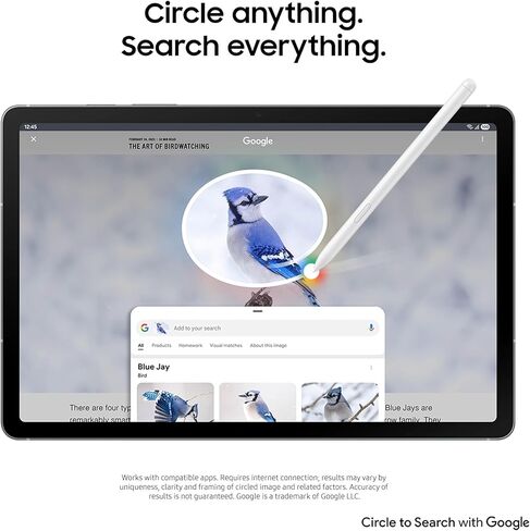 Samsung Galaxy Tab S10 Fe 5G AI مع S-Pen ، 128GB + 8GB ، SM-X526 13.1 "13 ميجابكسل كاميرا 10،090 مللي أمبير ، المصنع غير مقفل (رمادي) in Saudi Arabia