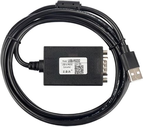 USB to RS232 Serial Port Cable DB9 Conversion Cable USB to rs232 Converter Male Port Female Port com Port(Female Head) in Saudi Arabia
