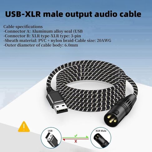محول مقبس الصوت BOIOT بطول 10 أقدام USB إلى 3.5 مم TRS، سلك صوت ستيريو USB ذكر إلى 3.5 مم ذكر AUX، متوافق مع الكمبيوتر المحمول، ومكبر الصوت، والنوافذ، لا ينطبق على الشحن ومنافذ MP3 والسيارة والتلفزيون USB in Saudi Arabia