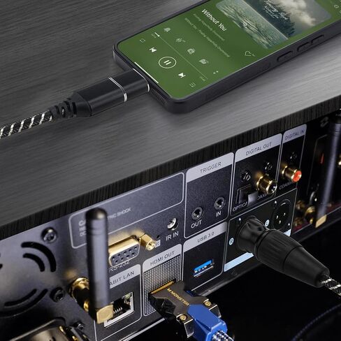 محول مقبس الصوت BOIOT بطول 10 أقدام USB إلى 3.5 مم TRS، سلك صوت ستيريو USB ذكر إلى 3.5 مم ذكر AUX، متوافق مع الكمبيوتر المحمول، ومكبر الصوت، والنوافذ، لا ينطبق على الشحن ومنافذ MP3 والسيارة والتلفزيون USB in Saudi Arabia