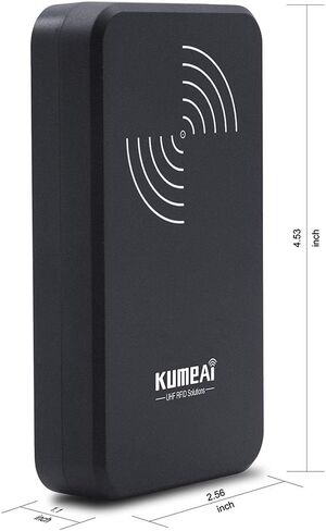 Slim Bluetooth UHF RFID Reader Writer for iPhone,Mac,Android,Windows,Linux.Read 50 RFID Tags Per Second,Free App and SDK (PR01) in Saudi Arabia