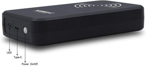 Slim Bluetooth UHF RFID Reader Writer for iPhone,Mac,Android,Windows,Linux.Read 50 RFID Tags Per Second,Free App and SDK (PR01) in Saudi Arabia
