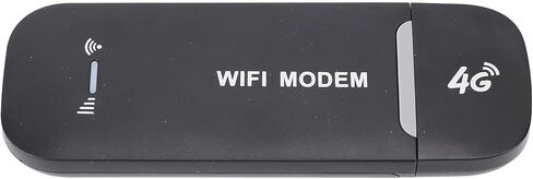 ASIXXSIX 4G LTE USB MODEM ، جهاز التوجيه HOTING HOURI HOTPOT HOSPOT HOSPT عالية السرعة ، ما يصل إلى 10 مستخدمين على شبكة WIFI WIFI WIFI محمولة لسطح المكتب ، الكمبيوتر المحمول ، الكمبيوتر اللوحي (الأسود) in Saudi Arabia