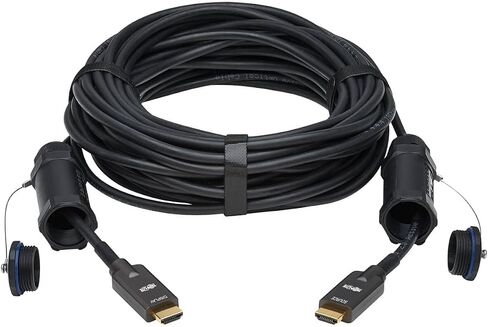 TRIPP LITE HDMI الألياف النشط كابل بصري مدرع 4K 60Hz M/M 30M (P568FA-30M-W) in Saudi Arabia