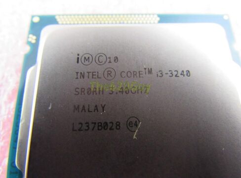 Intel Core i3-3240 3.4GHz 3.40GHz 3M SR0RH Socket 1155 Ivy Bridge CPU Processor (Renewed) in Saudi Arabia