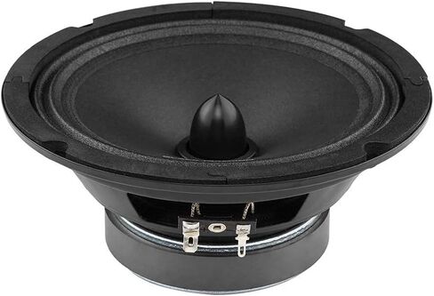 Black Diamond Dia-CM6.4B 6.5" Mid-Range Loudspeaker with Bullet - 6.5-Inch Midrange, 120 Watts Max, 60 Watts RMS, 4-Ohm, 1" Voice Coil - Replacement Mids for Car or Truck Stereo Sound System (Pair) in Saudi Arabia