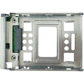 Pack-2 2.5 إلى 3.5 محول القرص الصلب محول SSD صينية صينية محول Caddy 654540-001 متوافق مع HP Dell IBM 3.5 "F238F X7K8W 651314-001 774026-001 SM17A06251 SAS SATA in Kuwait