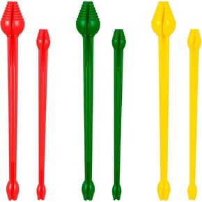 6 Pcs Fish Hook Remover Tool Snelled Fishing Hook Disgorger Plastic Unhook Extractor Tool for Fishing Gear Accessories 2 Different Sizes in Kuwait