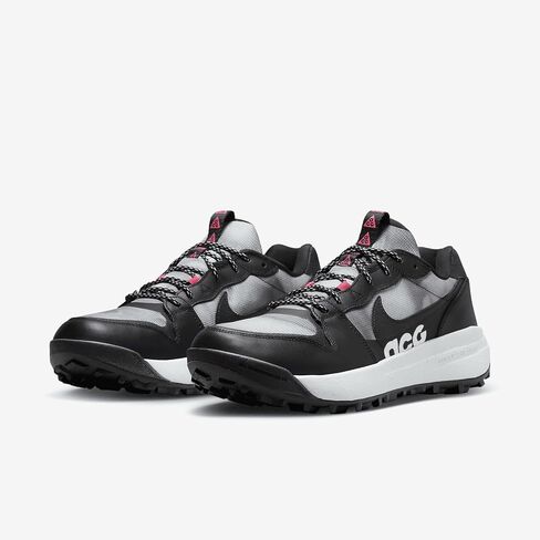 Nike Mens ACG Lowcate DM8019 001 Wolf Grey Bright Crimson - Size 9.5 in Kuwait
