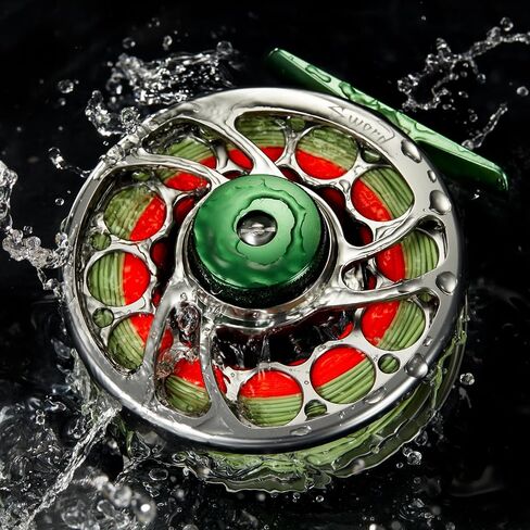 Piscifun Sword Fly Fishing Reel with CNC Machined Aluminum Alloy Housing, 3/4, 5/6, 7/8, 9/10 Weights (Black, Gunmetal, Pink, Space Gray) in Saudi Arabia