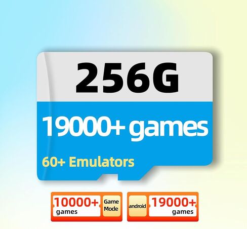 بطاقة لعبة USIN للحصول على وحدة تحكم محمولة anbernic ، 256 جيجابايت/512 جيجابايت/1TB ، ما يصل إلى 39000 لعبة رجع in Saudi Arabia
