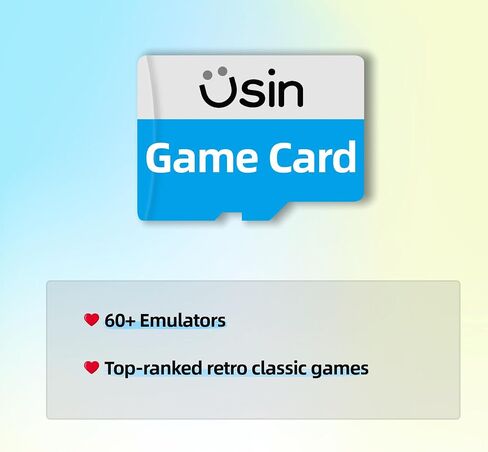 بطاقة لعبة USIN للحصول على وحدة تحكم محمولة anbernic ، 256 جيجابايت/512 جيجابايت/1TB ، ما يصل إلى 39000 لعبة رجع in Saudi Arabia