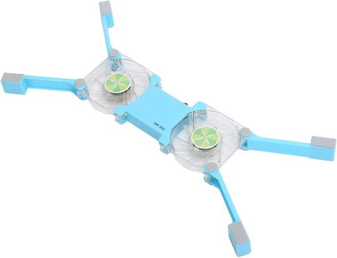 AQXREIGHT COMPLOT PADED PAD USB منتجات كمبيوتر قابلة للطي ببرودة محمولة مع حامل مضاد للمكتب (Blue) in Kuwait