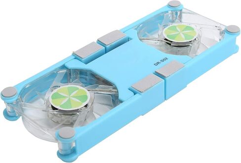 AQXREIGHT COMPLOT PADED PAD USB منتجات كمبيوتر قابلة للطي ببرودة محمولة مع حامل مضاد للمكتب (Blue) in Kuwait