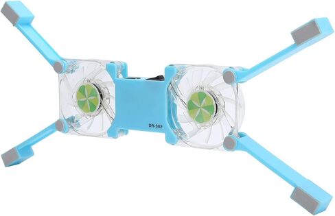 AQXREIGHT COMPLOT PADED PAD USB منتجات كمبيوتر قابلة للطي ببرودة محمولة مع حامل مضاد للمكتب (Blue) in Kuwait