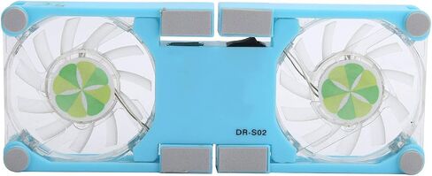 AQXREIGHT COMPLOT PADED PAD USB منتجات كمبيوتر قابلة للطي ببرودة محمولة مع حامل مضاد للمكتب (Blue) in Kuwait
