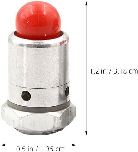 Pressure Cooker Jigger Valve 3PCS Universal Pressure Cooker Exhaust Valve for Kitchen Use Aluminium Alloy Easy Installation Compatible with Various Brands in Saudi Arabia