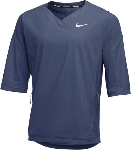 Nike Men's 3/4 Sleeve Hot Jacket 100% Polyester 3/4 Sleeve Hot Jacket Baseball in Saudi Arabia