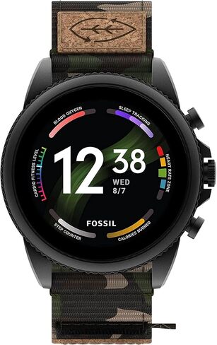 Fossil Smart Watch Rapid Charger - Gen 6 Touchscreen, Gen 6 Wellness Edition Touchscreen Smart Watch Charger, Color: White (Model: FTW0006) in Saudi Arabia