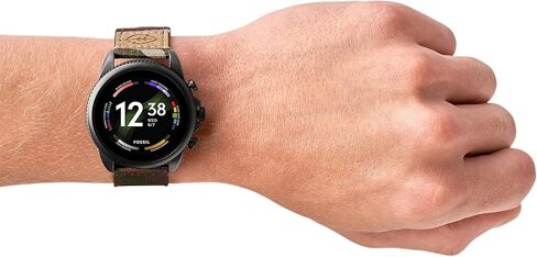 Fossil Smart Watch Rapid Charger - Gen 6 Touchscreen, Gen 6 Wellness Edition Touchscreen Smart Watch Charger, Color: White (Model: FTW0006) in Saudi Arabia