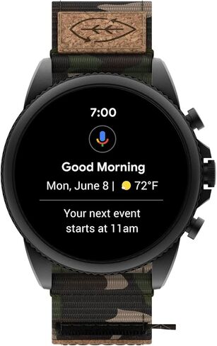 Fossil Smart Watch Rapid Charger - Gen 6 Touchscreen, Gen 6 Wellness Edition Touchscreen Smart Watch Charger, Color: White (Model: FTW0006) in Saudi Arabia