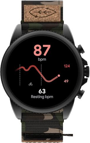 Fossil Smart Watch Rapid Charger - Gen 6 Touchscreen, Gen 6 Wellness Edition Touchscreen Smart Watch Charger, Color: White (Model: FTW0006) in Saudi Arabia