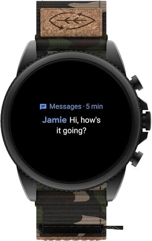 Fossil Smart Watch Rapid Charger - Gen 6 Touchscreen, Gen 6 Wellness Edition Touchscreen Smart Watch Charger, Color: White (Model: FTW0006) in Saudi Arabia