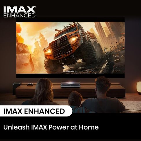 Hisense PX3-PRO Triple Laser Ultra Throw Throw Cinema Projector ، 80 "إلى 150" حجم Imgae ، 4K UHD ، التباين العالي ، HDR10+، 3000 Ansi Lumens ، (متجدد) in Saudi Arabia