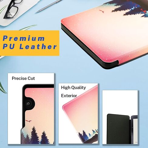 Smart Case for 6" Kindle Voyage with Auto Sleep/Wake (B-Book, 6 inch) in Kuwait