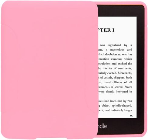 علبة Youngme لـ Kindle الجديدة (الجيل الحادي عشر ، 2024/2022)-حالة غلاف حماية Gel Slim TPU لـ Kindle E-Reader 6 "(Pink) in Saudi Arabia