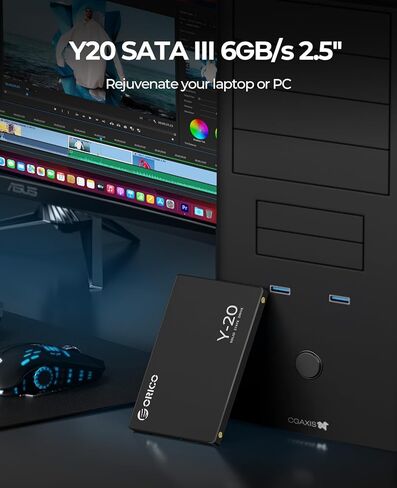 Orico DIY 2.5 محرك الأقراص الثابتة الخارجي 1T - SSD محمول يصل إلى 500 ميجابايت/ثانية - محرك أقراص صلبة خارجي متوافق مع نظام التشغيل Windows/سطح المكتب/الكمبيوتر المحمول/الكمبيوتر اللوحي in Saudi Arabia