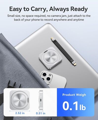 ORICO 512GB SSD SSD مع Kickstand ، يصل إلى 2000 ميجابايت/ثانية ، 4K PRORES HDR سجل ومتجر ، سبيكة الألومنيوم ، MAGSAFE المحمولة ل iPhone 16 Pro Max ، Tablet ، الكمبيوتر - CZ20Plus in Saudi Arabia