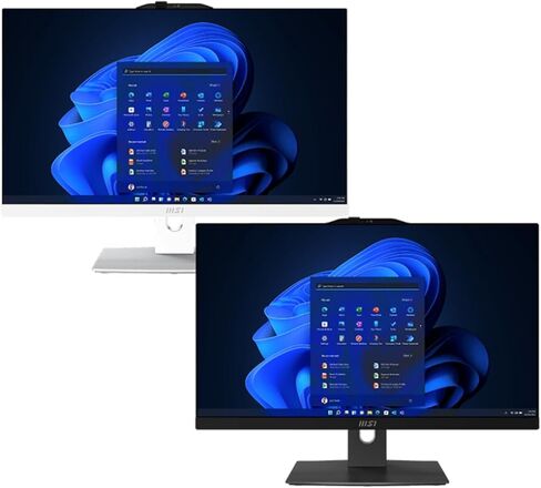 MSI Modern AM242TP 12M AIO Touch | 23.8" 1920x1080 FHD | Core i7-1260P 12 cores @ 4.7 - 1TB SSD + 1TB HDD - 16GB RAM | Win 11 Home - Black (Renewed) in Saudi Arabia