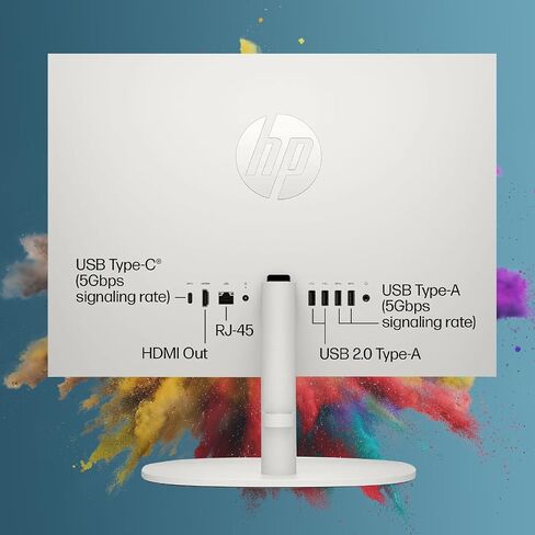 HP All-in-One Desktop Computer-Win 11 Pro • 21.5 "FHD Display Anti-Glare Display • Intel Celeron J4025 CPU • للاستخدام اليومي • ذاكرة الوصول العشوائي 16GB 1TB SSD • ث/الإكسسوارات (متجددة) in Saudi Arabia
